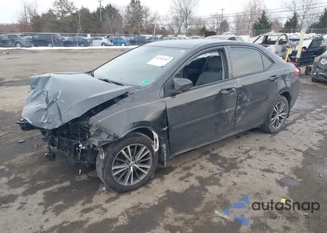 2017 Toyota Corolla Le из США, поврежденный, VIN 2T1BURHE2HC789142